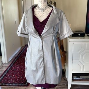 Forever Shimmering Dress Coat